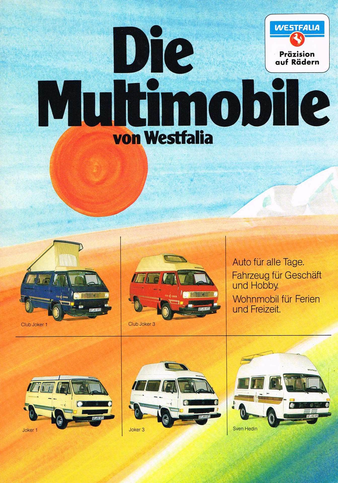 Westfalia Multimobile / Joker Brochure