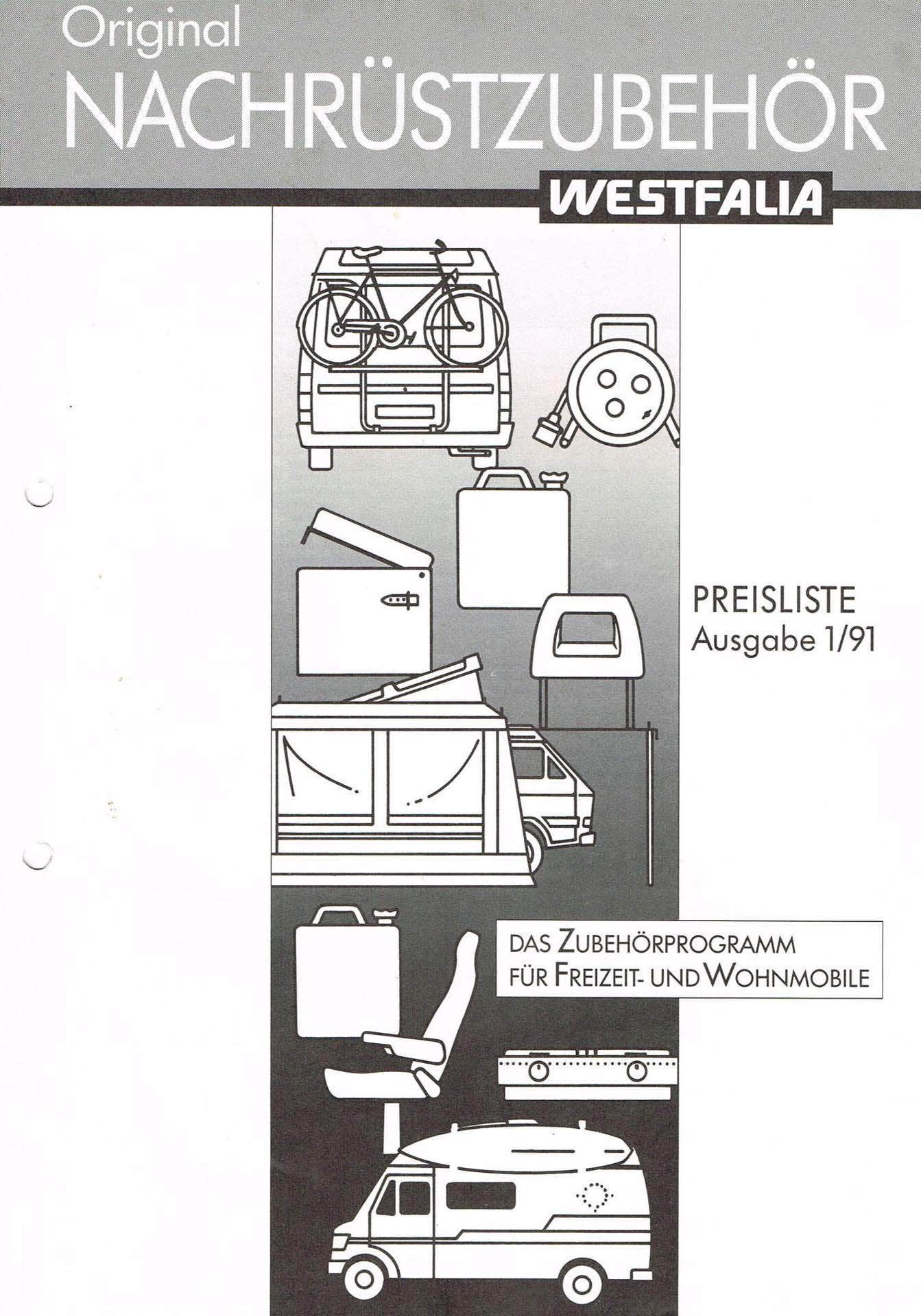 Westfalia Accessories Brochure