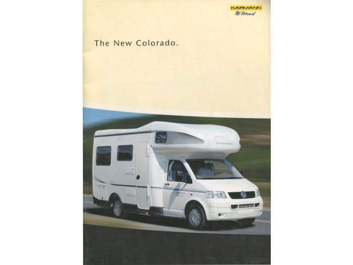 2003 T5 Karmann Mobil Colorado Brochure