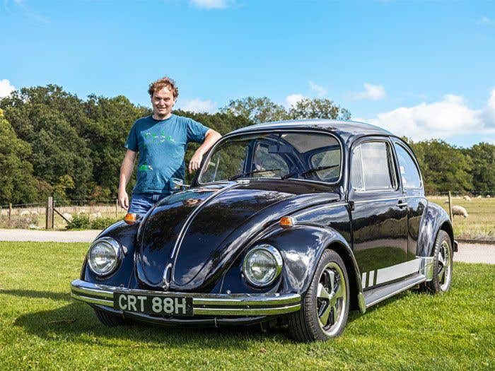 Lewis from the JK Team Gets His First Classic VW!