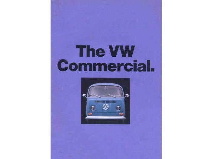The VW Commercial. 