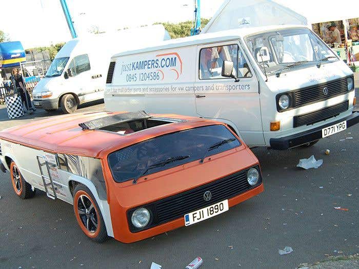 Vancake: The World's Lowest Van - a VW T25