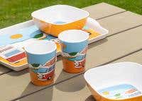 Melamine, Cutlery & Tumblers