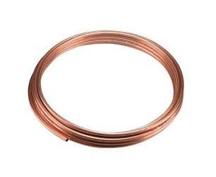 Copper Pipe  8mm   5 16    SOLD IN 2 METRE LENGTHS ONLY 