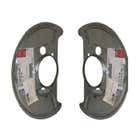 A Pair Of Front Brake Disc Dustshield VW T25 1985–1992