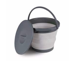 Kampa Dometic Collapsible 5 Litre Bucket (Grey)