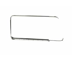 Chrome Surround and Window Scraper Offside  Right  VW T2 Bay 1967 1979 