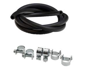 5mm Fuel Hose  Per metre  and Clips VW Beetle  VW T2 Split and bay VW T25 1946 on