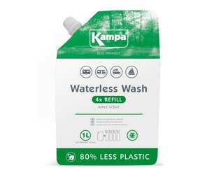 Kampa Dometic Waterless Wash 1L Eco Pouch (Apple Scent)
