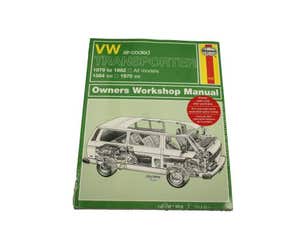 Haynes Workshop Manual VW T25 1600 2000cc Aircooled 1979 1983