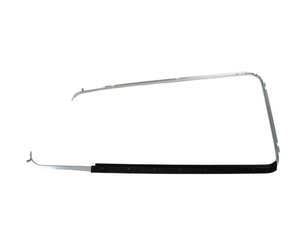 Best Quality Chrome Surround and Scraper Offside (Right) VW T2 Bay 1967-1979