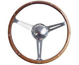 16  Wolfsburg Slotted Steering Wheel With Boss VW T2 Bay 1974 1979
