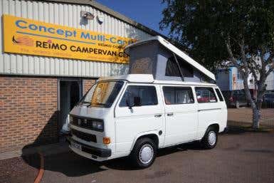 VW T25 REIMO 1.7 White 1981