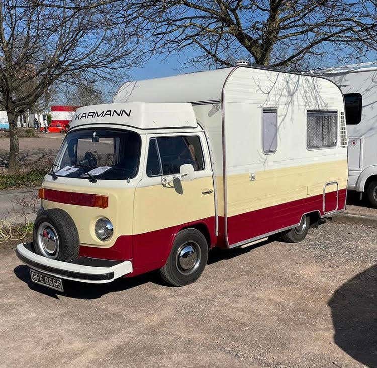 Rare VW Type 2 Karmann Mobil