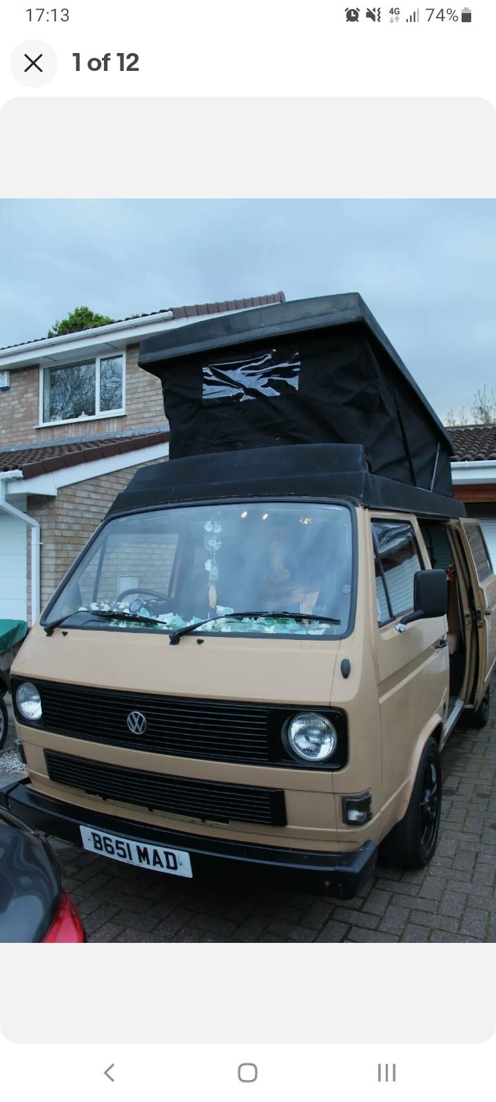 VW T25 1.9DG, 1984, Devon Conversions, Aerospace Roof