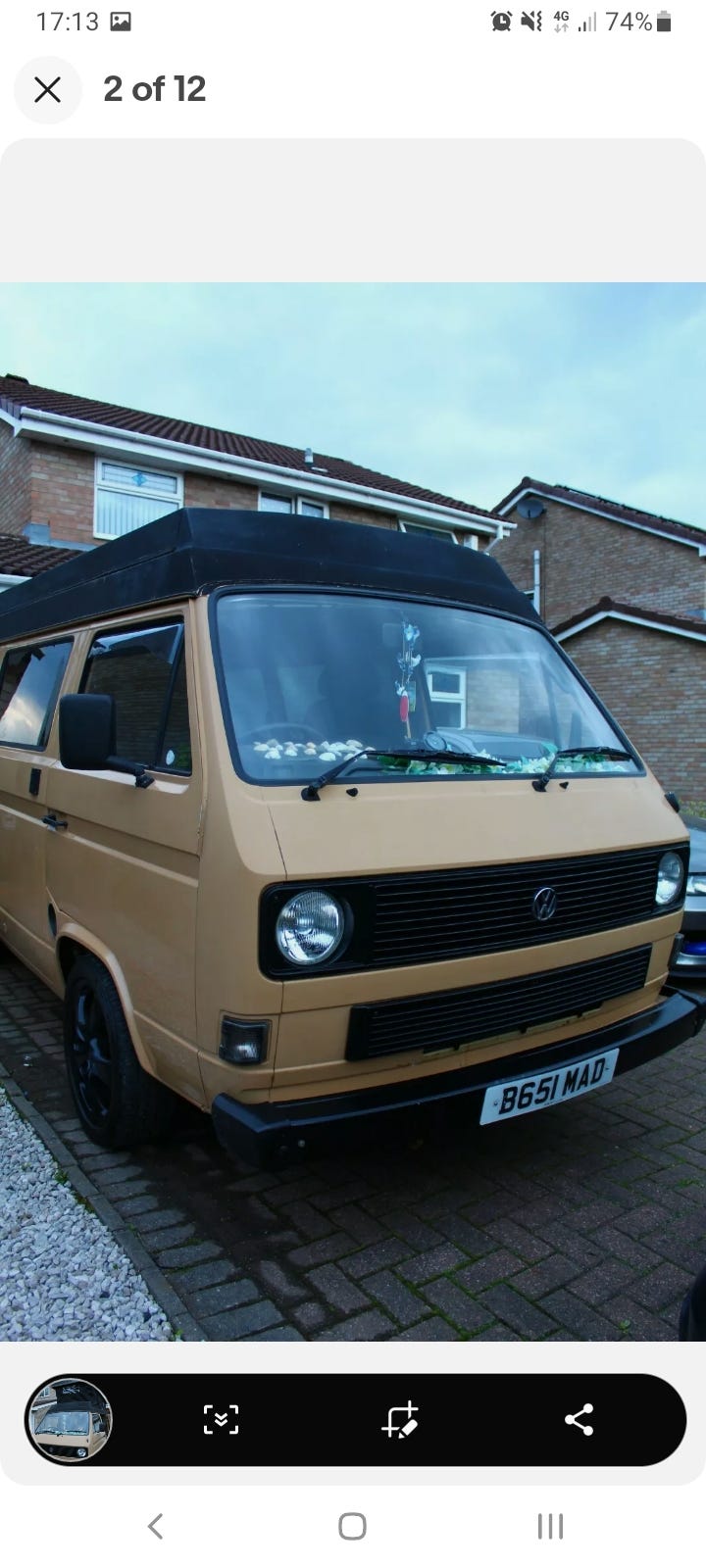 VW T25 1.9DG, 1984, Devon Conversions, Aerospace Roof