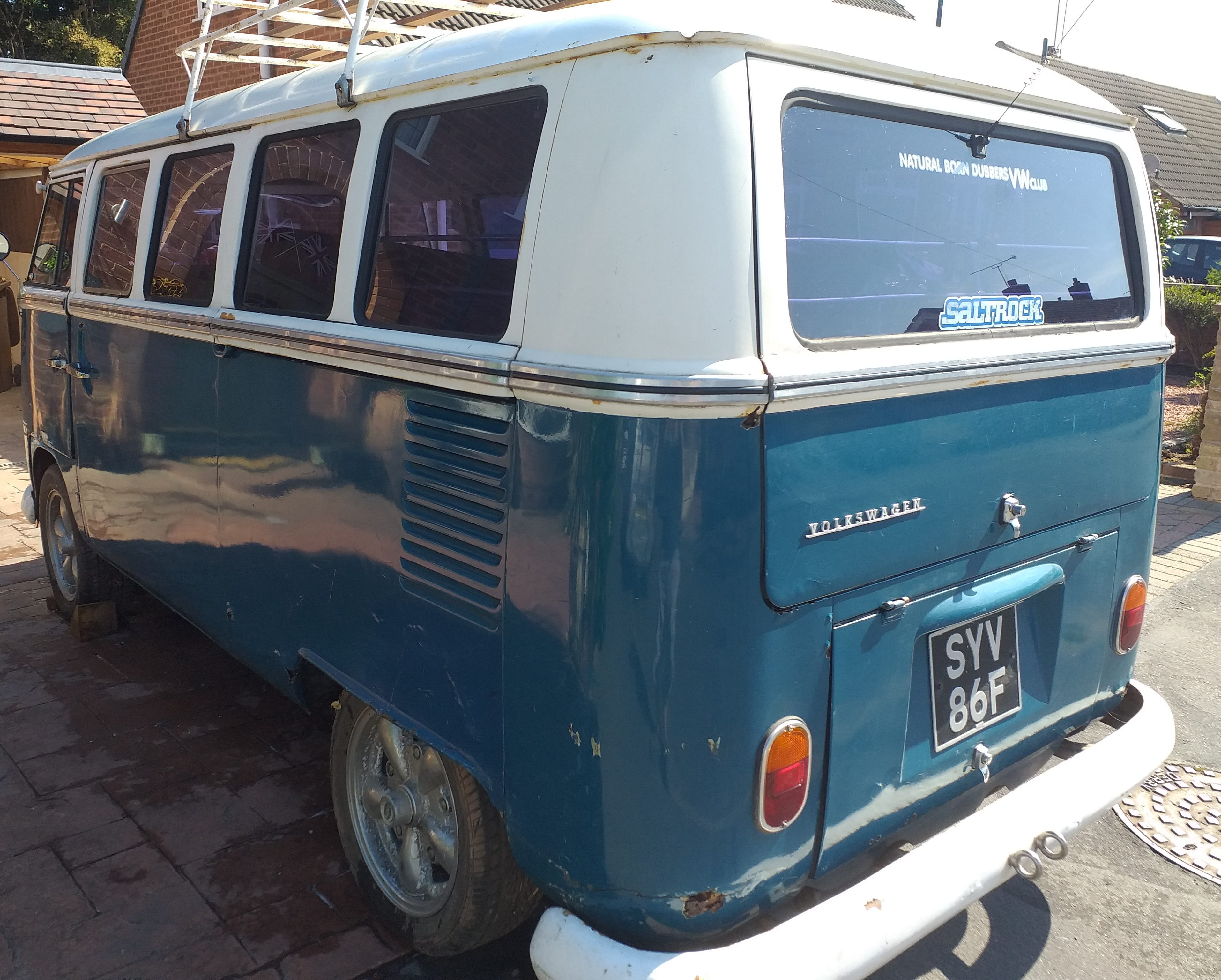 Rare RHD Vw splitscreen 13 window deluxe with sliding door (project van)
