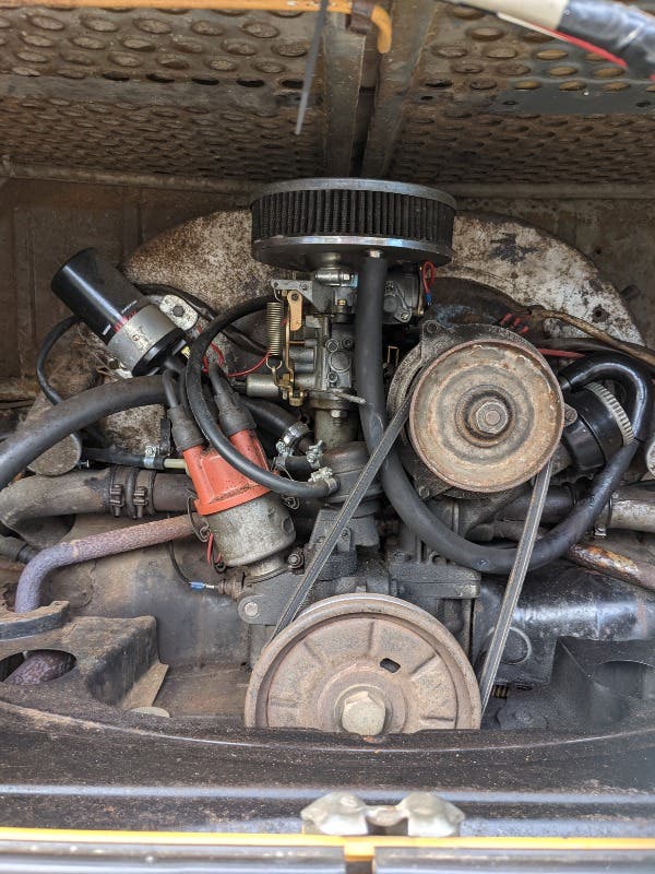 1972 vw T2 camper