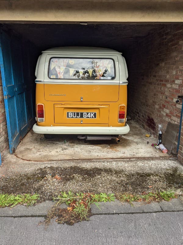 1972 vw T2 camper