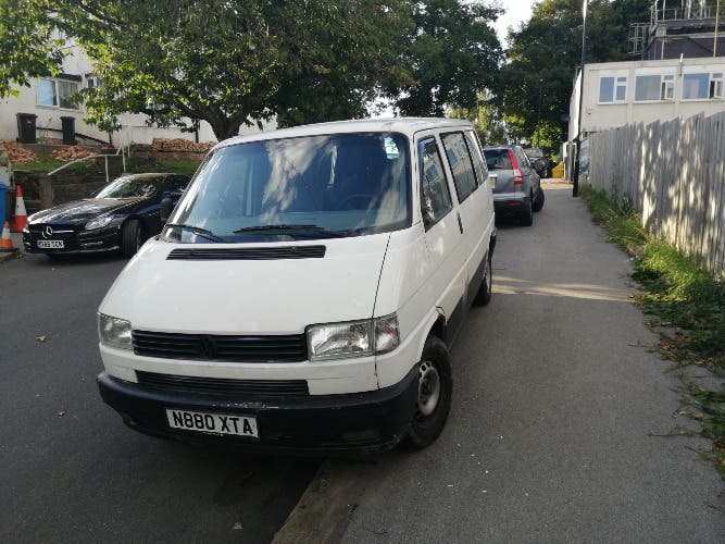 Volkswagen Transporter T4 MULTIVAN LHD 1.9TD: for repair or parts.