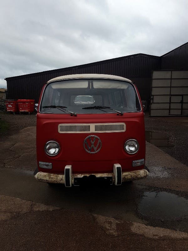 Vw early bay deluxe patina microbus