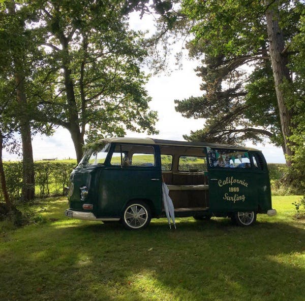 1969 Bay with bespoke day van interior