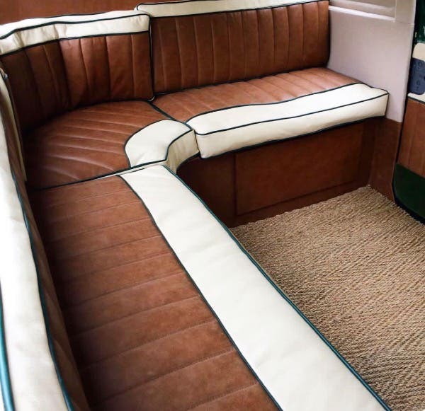 1969 Bay with bespoke day van interior