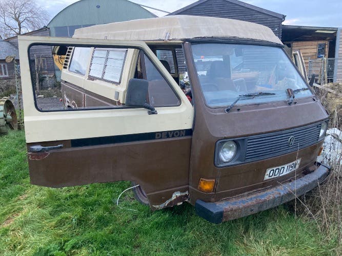 4X campers plus a shed load of VW PARTS