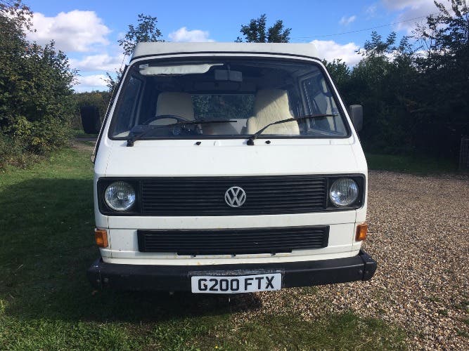 1989 VW T25 for sale with original flower and bee mural