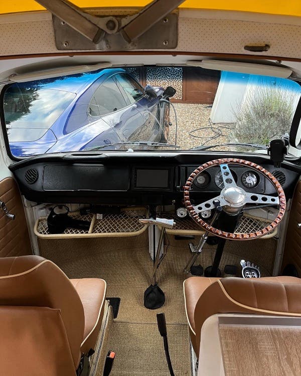 1977 Birch Green Bay window camper