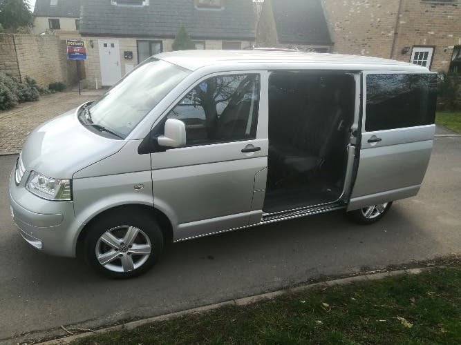 VW T5 T32 Kombi Conversion. 2010. 122,000 miles. 2.5L 130 bhp 6 speed