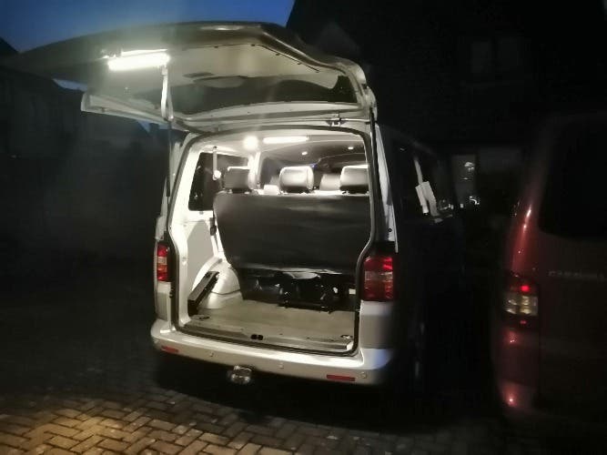 VW T5 T32 Kombi Conversion. 2010. 122,000 miles. 2.5L 130 bhp 6 speed