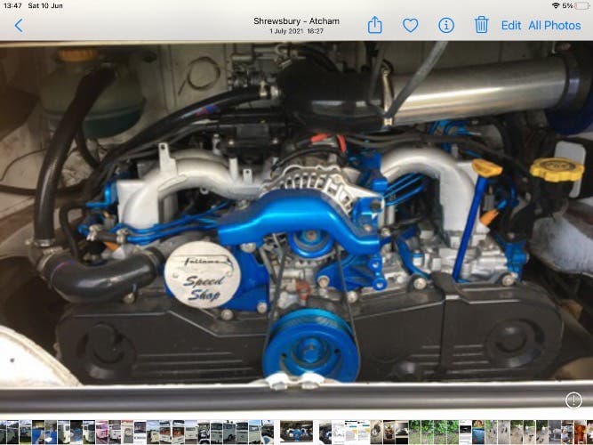 VW Type 2 /Subaru 2.0l engine + gearbox 1974  T2 bay  RHD (Toby)Celeb ownedTax and Mot exempt.