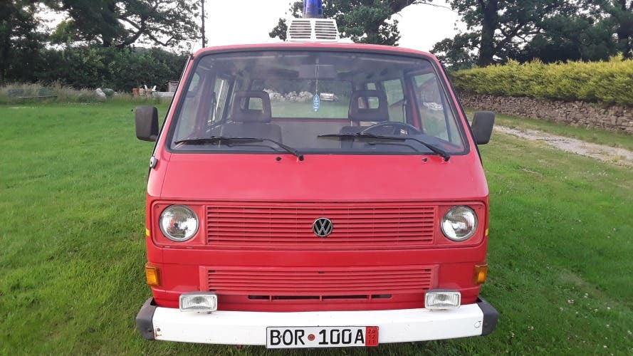 VW T25 ex German fire service van 1986 4 speed petrol