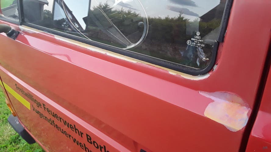 VW T25 ex German fire service van 1986 4 speed petrol