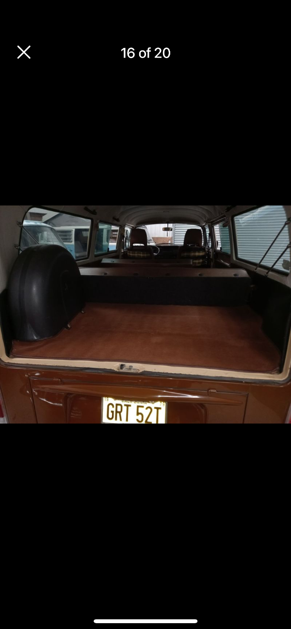 79 T2 Campervan tin top
