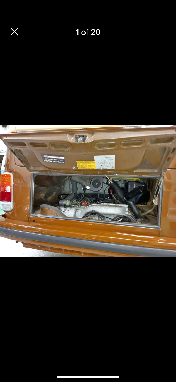 79 T2 Campervan tin top
