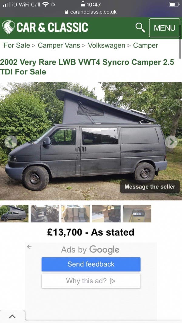 VW T4 syncro 2.5tdi 102ACV LWB