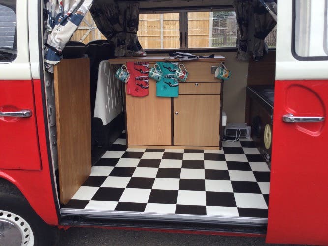 1972 Vw bay window camper