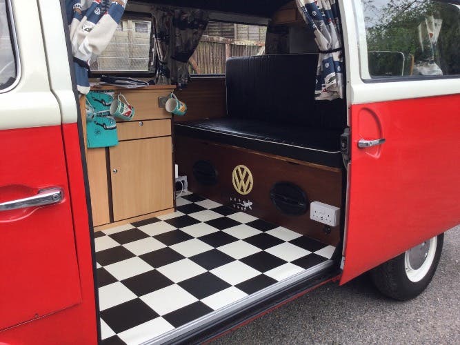 1972 Vw bay window camper