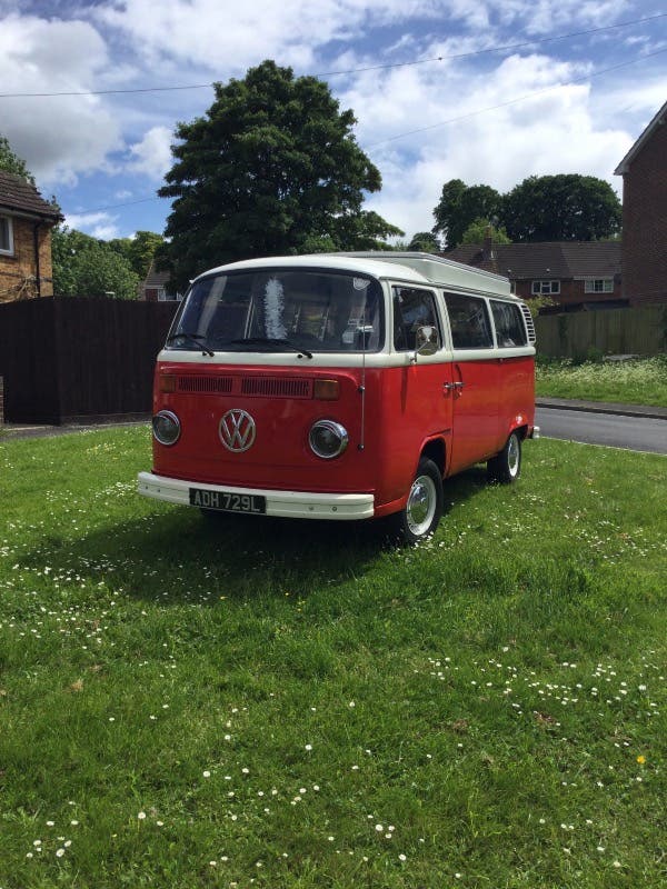 1972 Vw bay window camper