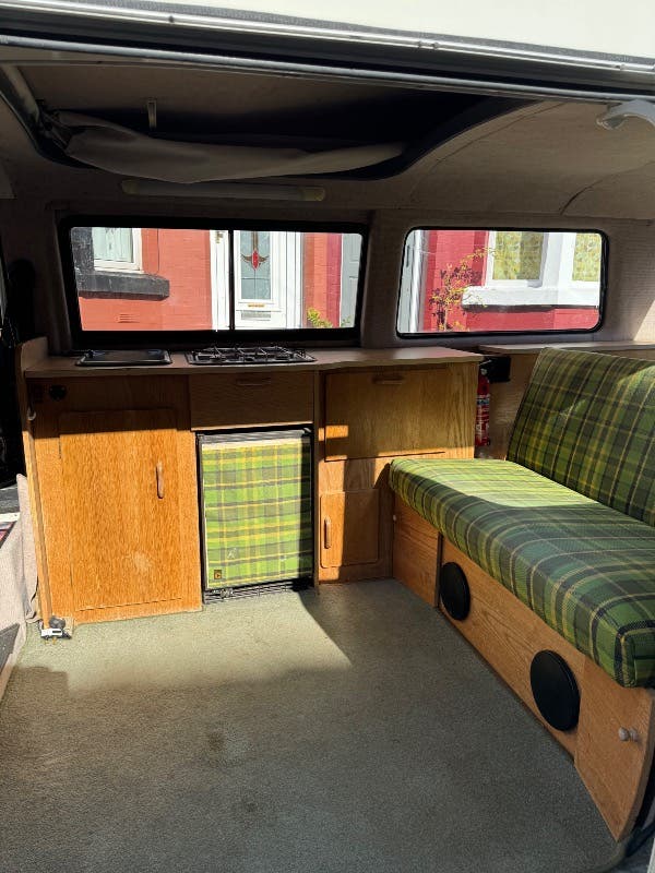 1986 T25 water cooled petrol campervan with pop top