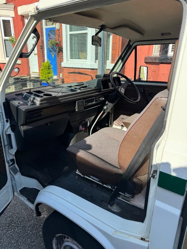 1986 T25 water cooled petrol campervan with pop top