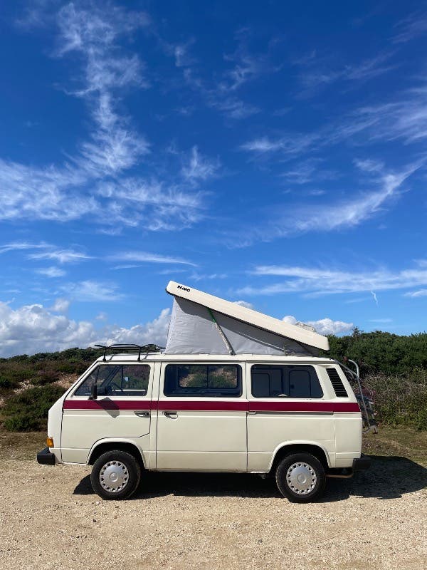 VW t25 T3 Camper Reimo 12 months MOT rear seatbelts new engine 35310 miles