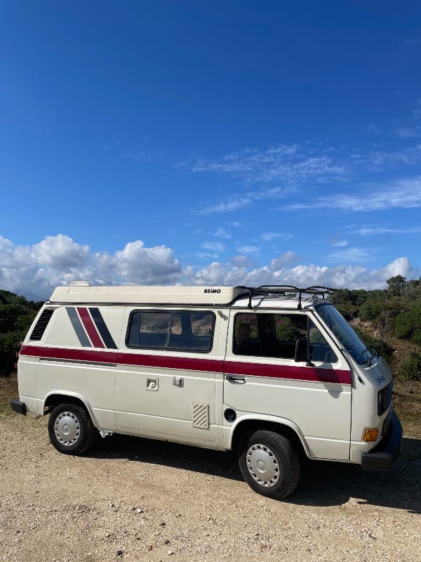 VW t25 T3 Camper Reimo 12 months MOT rear seatbelts new engine 35310 miles