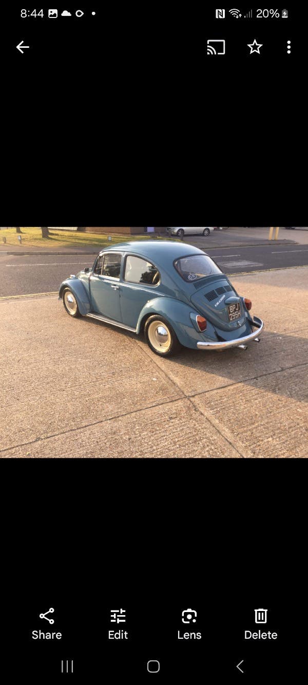 1970 vw beetle