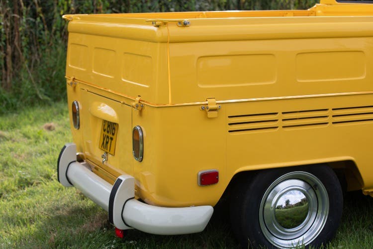 Stunning example of a VW Bay Window Twin Cab Pickup.