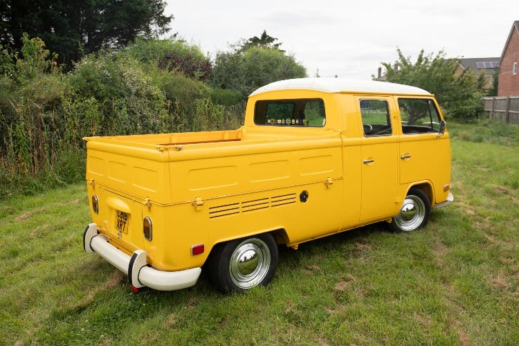 Stunning example of a VW Bay Window Twin Cab Pickup.