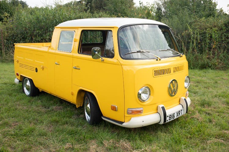 Stunning example of a VW Bay Window Twin Cab Pickup.