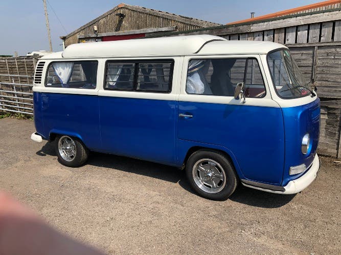 T2 Danbury 1972, blue/white, GTi conversion